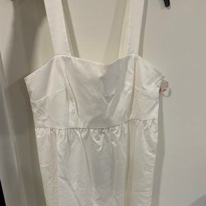 Gal Meets Glam Desiree Sundress Soft White size 12